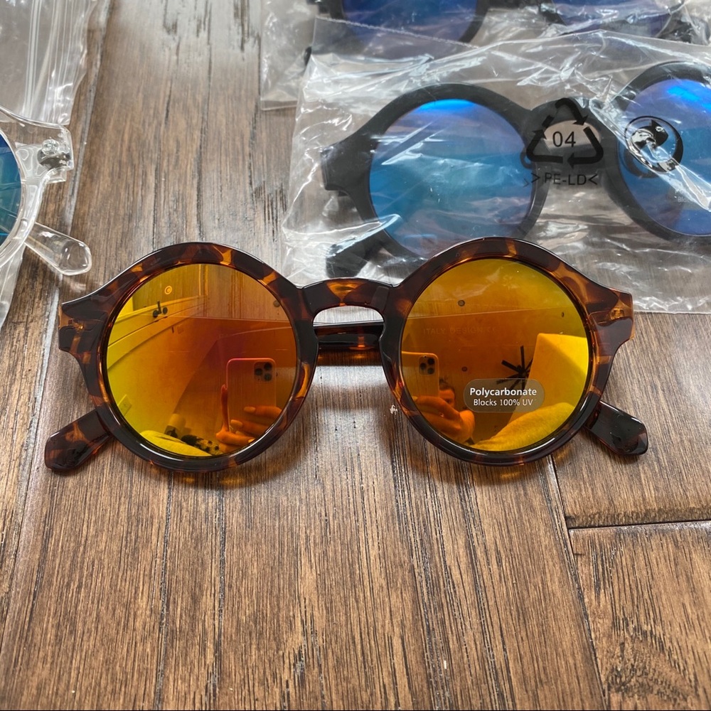 Polarized Round Lens Sunglasses